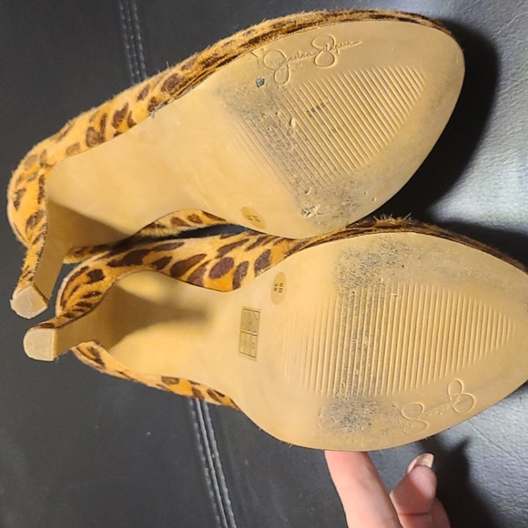 Leopard platform heels - Picture 6 of 8